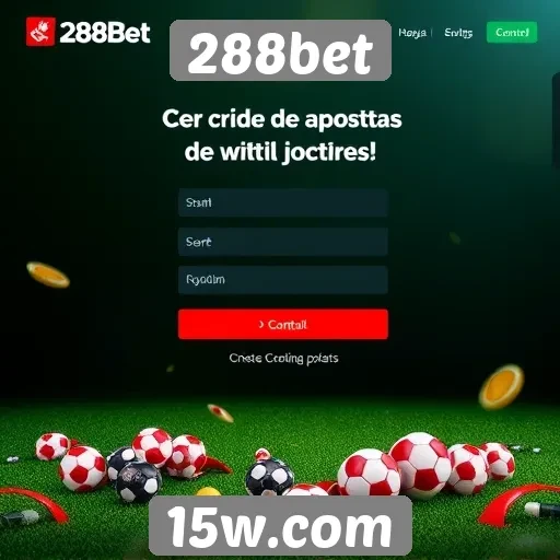 Como criar uma conta no site 288bet